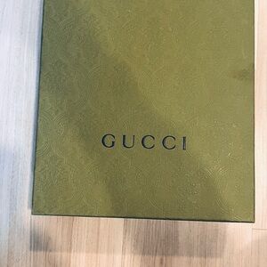 Gucci Green Embossed Box